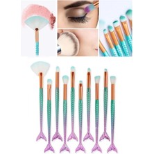 Özgürce 10'lu Ince Uçlu Makyaj Fırça Seti, Çok Amaçlı Güzel Bir Seçenek