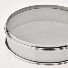 Feyza Design Pratik Paslanmaz Çelik Un Eleği 23X5 Cm, Hafif ve Dayanıklı Tasarım