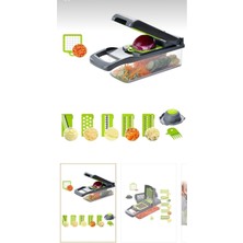 Feyza Design Çok Fonksiyonlu Sebze Doğrayıcı Rende Dilimleme Aleti