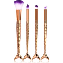 Özgürce 4'lü Gold Balık Fırça Seti, Mutfak Temizlik Aracı, Parlak ve Dayanıklı