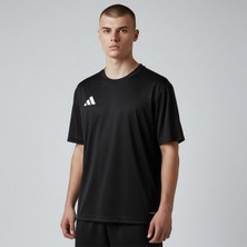 Adidas KR3286 ENT26 Siyah Erkek Spor Tişört Nefes Alabilir Kumaş ile Günlük Kullanım İçin