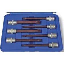 Nt Tools Nttools NCSETEU38T 7 Parça 3/8’’ S2 110MM Torx Bits Crv Lokma Seti