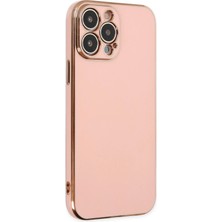 Newface iPhone 15 Pro Max Kılıf Volet Silikon - Pembe