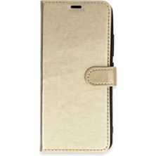 Newface Huawei Nova Y90 Trend S Plus Kapaklı Kılıf - Gold