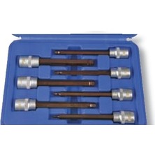 Nt Tools Nttools NCSETEU38B 7 Parça 3/8’’ S2 110MM Top Başlı Allen Bits Crv Lokma Seti