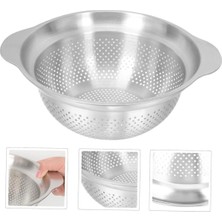 Feyza Design Pratik 23CM Paslanmaz Süzgeç Sepeti, Erişte ve Sebze Haşlama Için