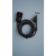 Noki Orvı Prime Ultra Ince Fişli 6 Metre Tekli Priz Uzatma Kablosu