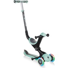 NW NessiWorld Globber Go Up Deluxe Scooter (Işıklı) Mint Yeşili