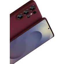 Newface Samsung Galaxy S26 Ultra First Silikon - Bordo