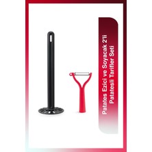 Feyza Design Pratik Patates Ezici ve Soyacak Seti, Kolay ve Hızlı Kullanım