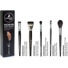 Özgürce Profesyonel Yüz ve Göz Makyaj Fırça Seti 5'li, Kaliteli ve Şık Tasarım