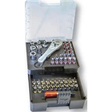 Nt Tools Nttools NCSETH058 58 Parça 1/4’’ S2 Bits ve Lokma Seti