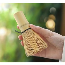 Feyza Design Doğal Bambu Matcha Çayı Karıştırıcı Fırça, Köpürtücü, Set