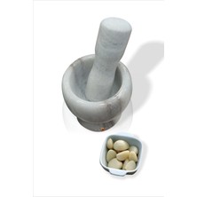 Feyza Design Parlatılmış Gerçek Mermer Sarımsak, Kahve ve Baharat Çekirdekleri