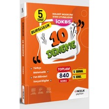 Öncelik Yayınları 5. Sınıf Tüm Dersler Iokbs Bursluluk 10 Deneme