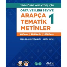 Akdem Yayınları Orta ve Ileri Seviye Arapça Tematik Metinler 1
