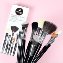 Özgürce 10 Parça Profesyonel Makyaj Fırça Seti – Kaliteli ve Şık Tasarım