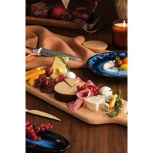 Feyza Design Doğal Ahşap Uzun Sunum ve Kesim Tahtası, Şık ve Dayanıklı Tasarım