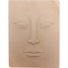 Özgürce 3D A5 Boyutunda Kalıcı Makyaj Deneme Derisi, Yüz Şekli Modeli
