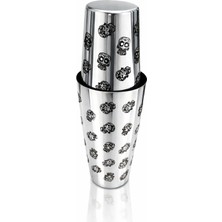 Feyza Design Çelik Boston Shaker - Profesyonel ve Dayanıklı Bar Seti