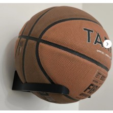 Work3d Duvara Monte Basketbol- Futbol - Voleybol  Topu Askısı – Şık ve Dayanıklı Top Saklama Çözümü
