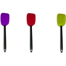 Feyza Design Pratik Silikon Kaşık Spatula, Dayanıklı ve Güçlü Mutfak Gereci