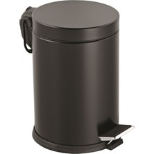Go İthalat 12LT Siyah Pedallı Metal Çöp Kovası (5224)