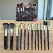 Özgürce Ultra Yumuşak 12'li Profesyonel Makyaj Fırça Seti, Göz ve Ten Için Komple