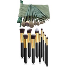 Özgürce 24 Parça Makyaj Fırça Seti, Çantalı, Pratik ve Şık Tasarım