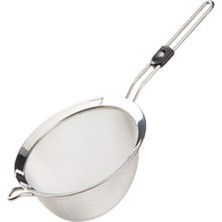 Feyza Design Çelik Süzgeç 20 Cm, Dayanıklı ve Pratik Mutfak Aksesuarı