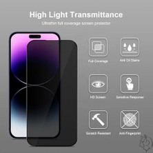 Karokstore Epro 17 Pro Max Ile Uyumlu Premıum Gizlilik (Privacy) Ekran Koruyucu 45° Hayalet Görünüm, Kolay Kurulum Hizalama Aparatlı, Darbelere Karşı Ekstra Güçlü ve Toz Bırakmayan Temperli Cam