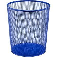 Karokstore 854 10 Lt Metal Tam Perforeli Lacivert Çöp Kovası