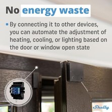 Karokstore Blu Kapı/pencere Siyah | Bluetooth ile Çalışan Kapı ve Pencere Sensörü | Ios Uygulaması | Uzun Ömürlü Pil | Lüks ve Eğim Açısı Ölçümü