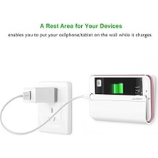 Karokstore Duvara Sabitlenen Yapışkanlı Telefon Şarj Tutucu