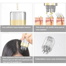 Karokstore C01 Saç Bakım Yağı Uygulama Aplikatörü Saç Kökünü Beslemeye Yardımcı Saç Bakım Yağı Uygulama Aleti 8ml (1 Adet)