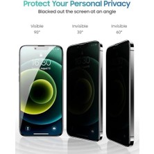 Karokstore Xs Max-11 Pro Max ile Uyumlu Hayalet Cam Ekran Koruyucu Kolay Kurulum Aparatlı Tam Uyumlu Glass Full Cover