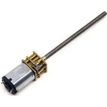 Karokstore N20 Pololu 6V 300 Rpm Mini Dc Motor Elektrikli Dişli Kutu Uzun Şaft