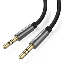 Karokstore AV119 3.5mm Aux Ses Kablosu, 2 Metre, Siyah