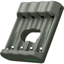 Karokstore Gp B441 USB Şarj Cihazı (Pilsiz Model) 4 Kanallı Hem Aa Hemde Aaa Şarjlı Piller Için