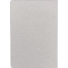 Karokstore Notes 17X24 cm Karton Kapaklı Iplik Dikişli Defter, 32 Yaprak, Düz, Gri