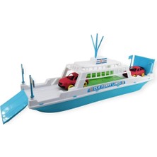 Azrlya Feribot Araç Taşııyan Gemi 45 cm - Mavi (Lisinya)