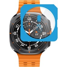 Karokstore Galaxy Ultra 47MM 2024/2025 Için 2'li Paket (2 Adet) Kolay Kurulum Otomatik Hizalama Aparatlı Şeffaf 9h Sertliğinde Gerçek Temperli Cam Ekran Koruyucu