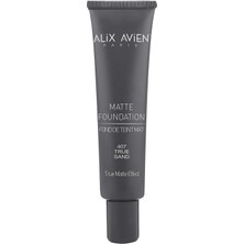 Karokstore Uzun Süre Kalıcı Doğal Mat Bitişli E Vitamini Içeren Mat Fondöten - Matte Foundation 407 True Sand