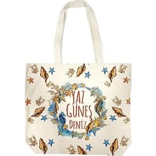 Karokstore Beg Bez Çanta-Yaz Güneş Deniz HBC-3540BJ00129