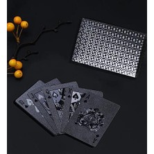 Karokstore Siyah Kaplama Iskambil Oyun Kartı