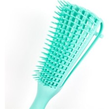 Karokstore Pro Ayarlanabilir Mucize Açma-Tarama Saç Fırçası Yeşil