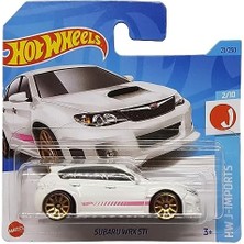Karokstore - Subaru Wrx Sti - Hw J- 2/10 - HKK62 - Kısa Kart - Beyaz - Mattel 2023