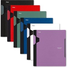 Karokstore Star Advance Spiral Notebook-Standart Boyut, Thema, 100 College-Ruled Yaprak, 27,9 x 21,6 cm Boyut, Siyah (72162) 1 Packung