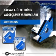 Karokstore Magmafix Ax-22 Manyetik Kaynak Gönyesi, 22 kg