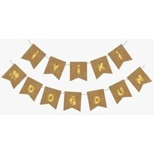 Karokstore Iyi Ki Doğdun Yaldızlı Banner